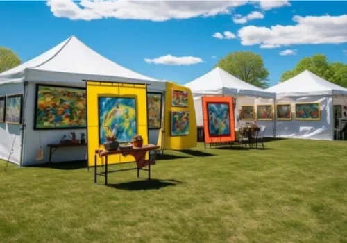 Custom Tents as Mobile Billboards