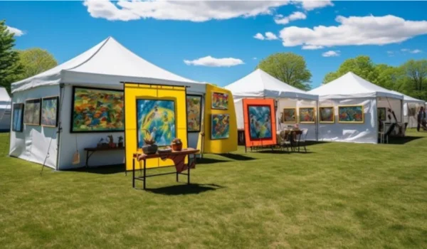 Custom Tents as Mobile Billboards
